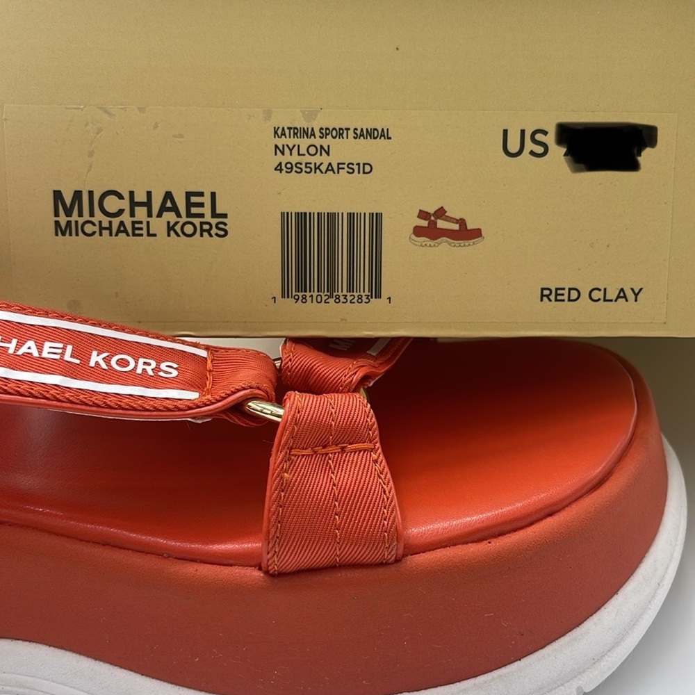 MICHAEL KORS Katrina Nylon Sport Sandal
Red Clay
New - Picture 16 of 16